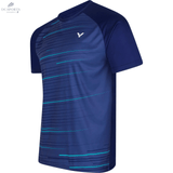 T-Shirt Unisexe Victor T - 33100 B Bleu - Fonctionnel, Bien Ventilé, 100% Polyester Recyclé - DC.SPORTS