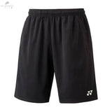 Short Yonex Junior Team YJ0004 Noir - Léger, Polyester 100%, Évacuation Système Dry - Comfy - DC.SPORTS